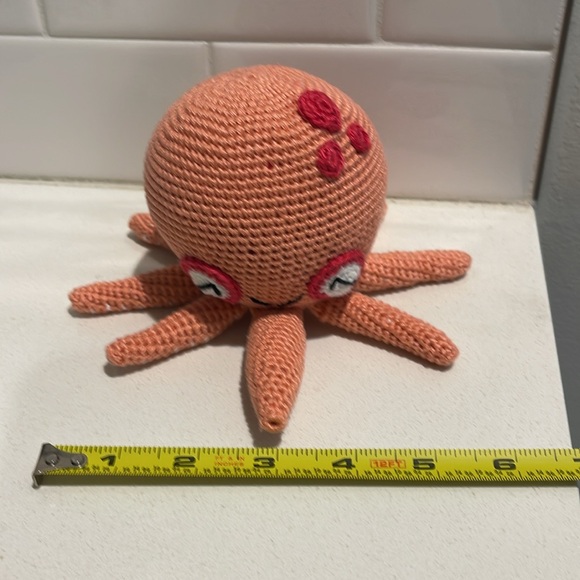 Hand Crafted Octopus 🐙 Amigurumi Crochet Doll Toy Figure Ocean Sea Water Marine - Picture 7 of 10